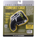 Doc Johnson x Fort Troff CUMfort Cage Male Chastity Silicone Penis Lock Piss Slit CBT Fetish Play