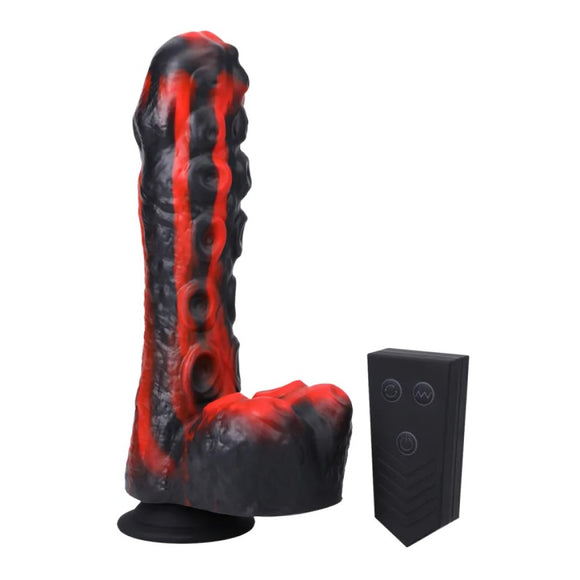 Fort Troff Tendril Thruster Mini Fuck Machine Red Fantasy Dildo Remote Control Alien Penis Vibrator Sex Toy