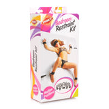 Frisky Bedroom Restraint Kit Wrist Ankle Bondage Cuffs Mattress Straps Kinky Play