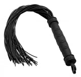 Frisky Punish Me Silicone Flogger Black Whip Soft BDSM Couples Play