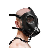 Gasmaster Alien Gas Face Mask Adjustable Rubber Fetish Breath Control Play