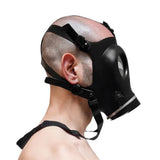 Gasmaster Alien Gas Face Mask Adjustable Rubber Fetish Breath Control Play