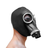 Gasmaster Full Rubber Gas Mask Breath Control Fetish Play One Size