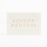 Gender Neutral Soap Bar Hand Wash Bath Shower Vanilla Scent Fun Gift