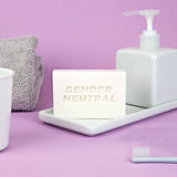 Gender Neutral Soap Bar Hand Wash Bath Shower Vanilla Scent Fun Gift