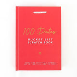 100 Dates Bucket List Scratch Book Cute Couple Personalized Activity Ideas Gift Present