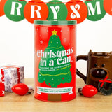 Christmas in a Can Mini Tree Set Festive Office Desk Decoration Gift