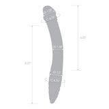 Gläs 11" Double-Sided Blue Glass Dildo G-Spot P-Spot Stimulation Wand Sex Toy
