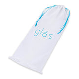 Gläs 7.5" Blue Spiral Glass Dildo Bulb Tip G-Spot Temperature Play Sex Toy