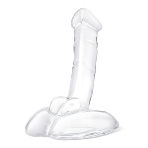 Gläs 7.5" Rideable Standing Glass Cock with Stability Base Penis Dildo Sex Toy