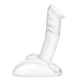 Gläs 7.5" Rideable Standing Glass Cock with Stability Base Penis Dildo Sex Toy