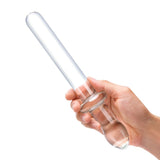Gläs 9.25" Classic Smooth Dual Ended Glass Dildo Anal Probe Temperature Play Wand Sex Toy