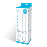 Gläs 9.25" Classic Smooth Dual Ended Glass Dildo Anal Probe Temperature Play Wand Sex Toy