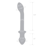 Gläs 9.5" Double Play Dual Ended Glass Dildo G-Spot Probe Wand Sex Toy