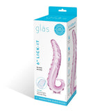Gläs 6" Lick-It Pink Glass Tentacle Dildo Fantasy Fetish Play Sex Toy