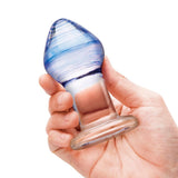 Gläs Pleasure Droplets Glass Anal Training Kit 3 Size Butt Plug Set Sex Toy