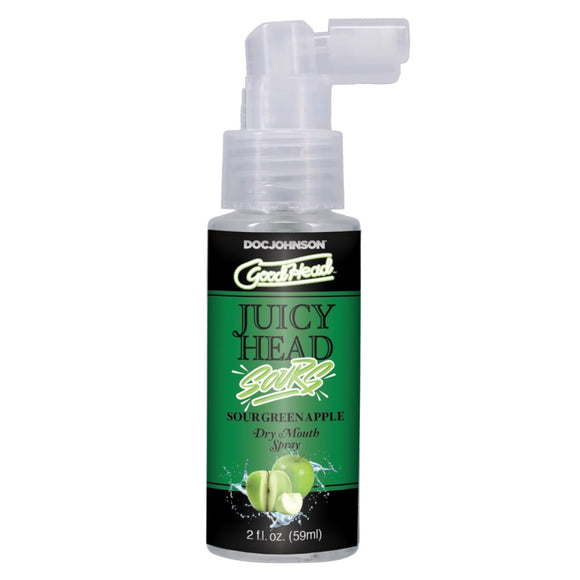Doc Johnson GoodHead Juicy Head Sours Dry Mouth Oral Sex Spray Sour Green Apple Flavour