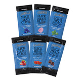 Doc Johnson GoodHead Slick Head Glide Oral Sex Blow Job Gel Assorted Flavoured Lubricants 6 Pack
