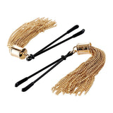 Guilty Pleasure Accents Sensual Sway Clamps Gold Tassel Nipple Clips