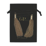 Guilty Pleasure Accents Gold Chain Tassel Tease Clamps Nipple Clips