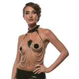 Guilty Pleasure Allure Pearl Pleasure Collar Necklace Erotic Fashion