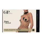Guilty Pleasure Allure Pearl Pleasure Collar Necklace Erotic Fashion