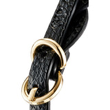 Guilty Pleasure Eclipse Beacon Braided Blindfold Faux Leather Blackout Mask