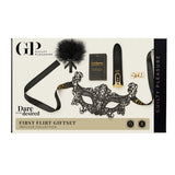 Guilty Pleasure Indulge First Flirt Giftset Couples Erotic Card Game Play Kit