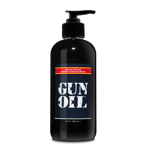 Gun Oil Silicone Based Lubricant Water Resistant Vaginal Anal Slick Sex Lube 480ml