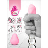 Gvibe G-Egg Pink Egg Masturbator Soft Textured Penis Stroker Reusable Sex Toy