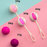 Gvibe Geisha Balls 3 Kegel Orgasm Training Pelvic Floor Exercise 5 Weight Set