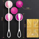 Gvibe Geisha Balls 3 Kegel Orgasm Training Pelvic Floor Exercise 5 Weight Set