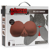 Hidden Desire Bangers Big Ass Banger Black Booty Vibrating Realistic Pussy Anal Brown Skin Masturbator Sex Toy