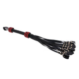 Hidden Desire Masters Real Leather Cat-o-Nine Tail Whip Flogger BDSM Play