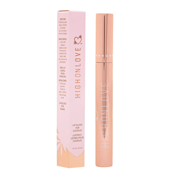 High On Love Lip Gloss For Couples 7ml Oral Sex Foreplay Enhancement Stimulation