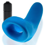 Hunkyjunk Buzzfuck Taint Vibe Cock Sling Teal Ice Penis Ring Vibrator Sex Toy