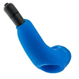 Hunkyjunk Buzzfuck Taint Vibe Cock Sling Teal Ice Penis Ring Vibrator Sex Toy