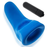 Hunkyjunk Buzzfuck Taint Vibe Cock Sling Teal Ice Penis Ring Vibrator Sex Toy
