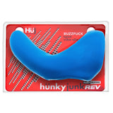 Hunkyjunk Buzzfuck Taint Vibe Cock Sling Teal Ice Penis Ring Vibrator Sex Toy