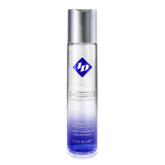 ID Lubricant Free Hypoallergenic Natural Water Based Performance Lube 30ml