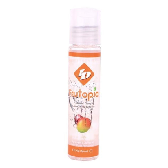 ID Frutopia Mango Flavour Lubricant Water Based Oral Sex Toy Lube 30ml Travel Size