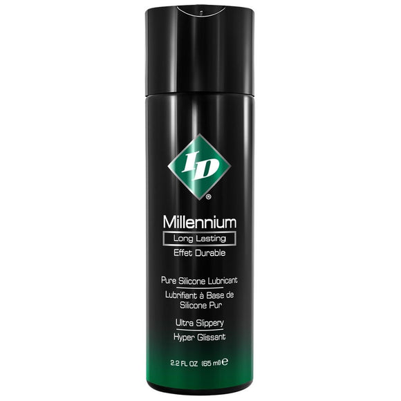 ID Millennium Pure Silicone Lubricant Long Lasting Waterproof Anal Sex Toy Lube 65ml