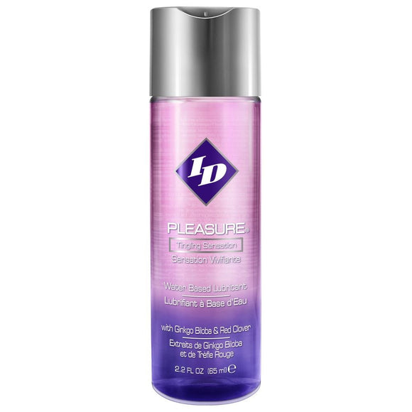 ID Pleasure Tingling Sensation Water Based Lubricant Glide Lube 65ml