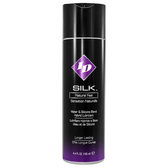 ID Silk Lube Water Silicone Blend Hybrid Natural Feel Lubricant 130ml