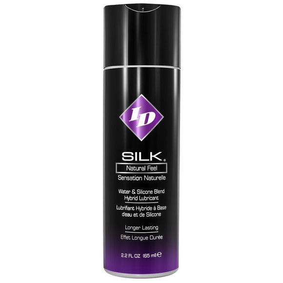 ID Silk Lube Water Silicone Blend Hybrid Natural Feel Lubricant 65ml