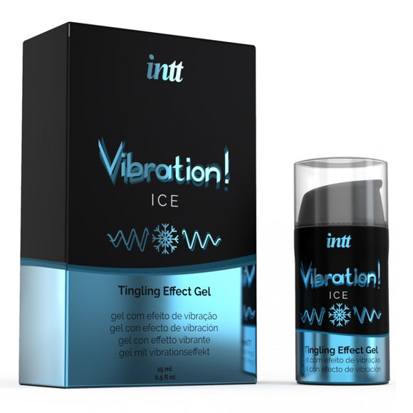 intt Vibration! Ice Tingling Effect Gel Liquid Mint Intimate Clitoral Natural Arousal Stimulation