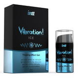 intt Vibration! Ice Tingling Effect Gel Liquid Mint Intimate Clitoral Natural Arousal Stimulation