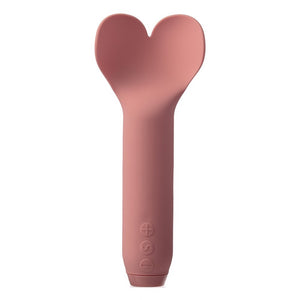 Je Joue Amour Heart Shaped Tip Bullet Vibrator Pink Clitoral Massager Sex Toy