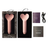Je Joue Amour Heart Shaped Tip Bullet Vibrator Pink Clitoral Massager Sex Toy