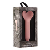 Je Joue Amour Heart Shaped Tip Bullet Vibrator Pink Clitoral Massager Sex Toy
